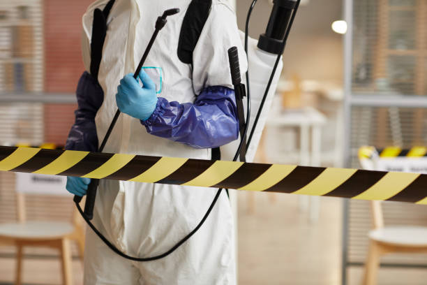 Professional Biohazard Cleanup technician working in Summerfield, IL